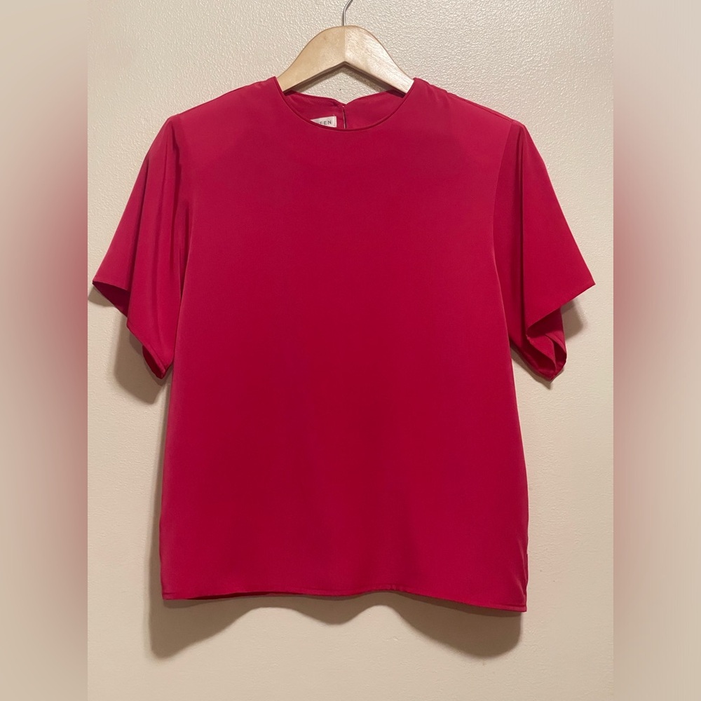 Jack Mulqueen pink blouse